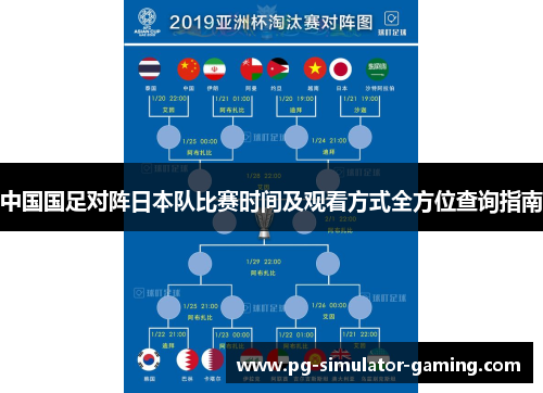 中国国足对阵日本队比赛时间及观看方式全方位查询指南